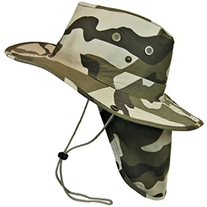 Boonie Fisherman Neck Sun Flap Hat