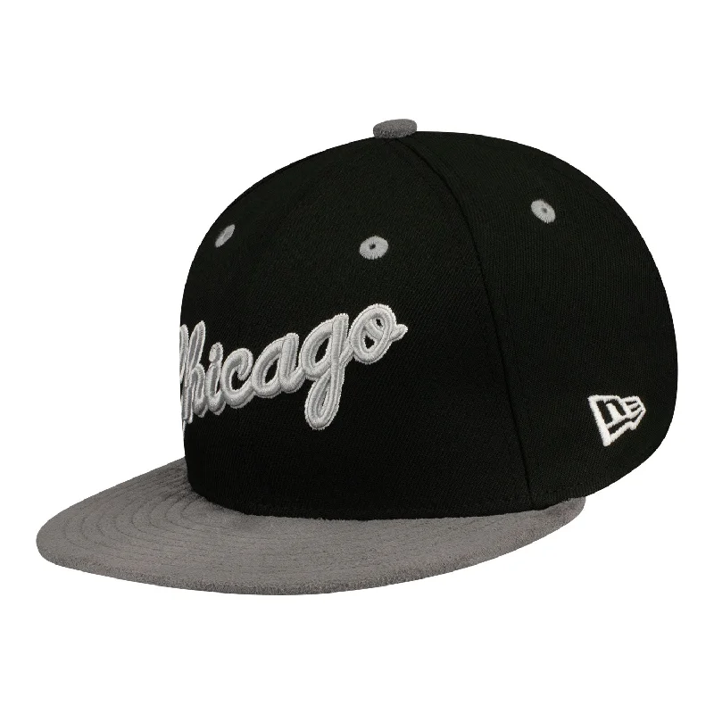 Chicago Bulls New Era Script Snapback