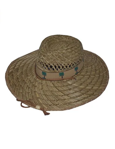 Palm Tree Printed Farmers Sun Hat