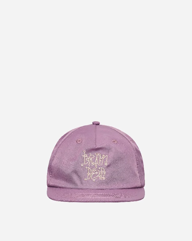 Scripture 5 Panel Hat Plum