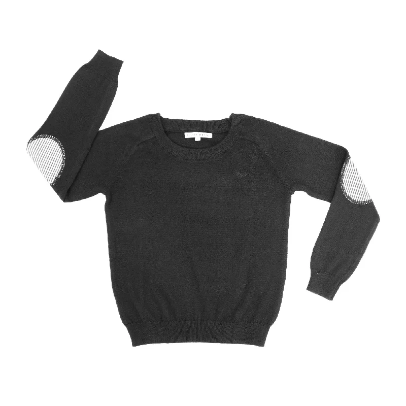 Little Parni Black Boys Knit Sweater (K447)