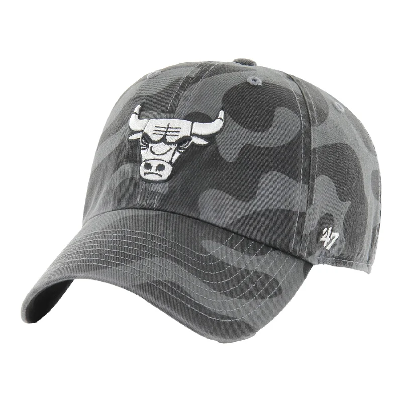 Ladies Chicago Bulls 47 Brand Clean Up Freeform Pattern Adjustable Hat