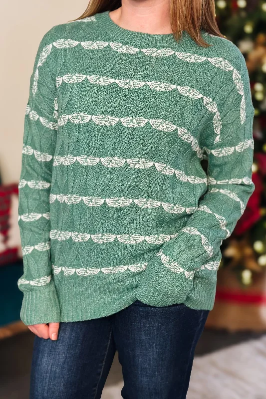 Jade Textured Sweater