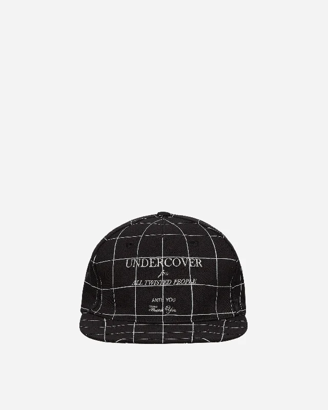 Grid Cap Black