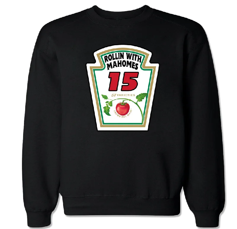 Men's Ketchup Rollin Mahomes Crewneck Sweater