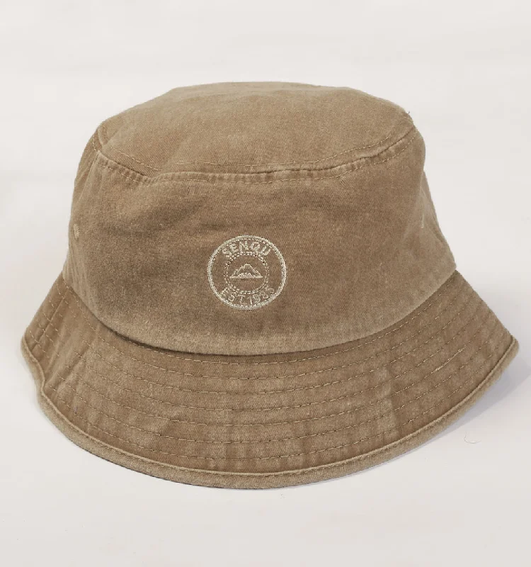 SNQ BADGE HARLEM BUCKET-KHAKI