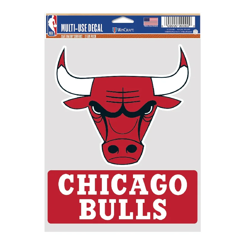 Chicago Bulls WinCraft 2 Pack Decal