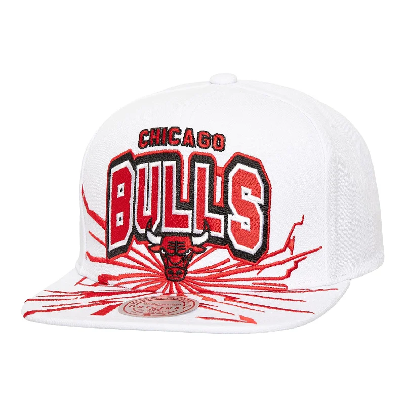 Chicago Bulls Mitchell & Ness Aftershock Lockup Snapback