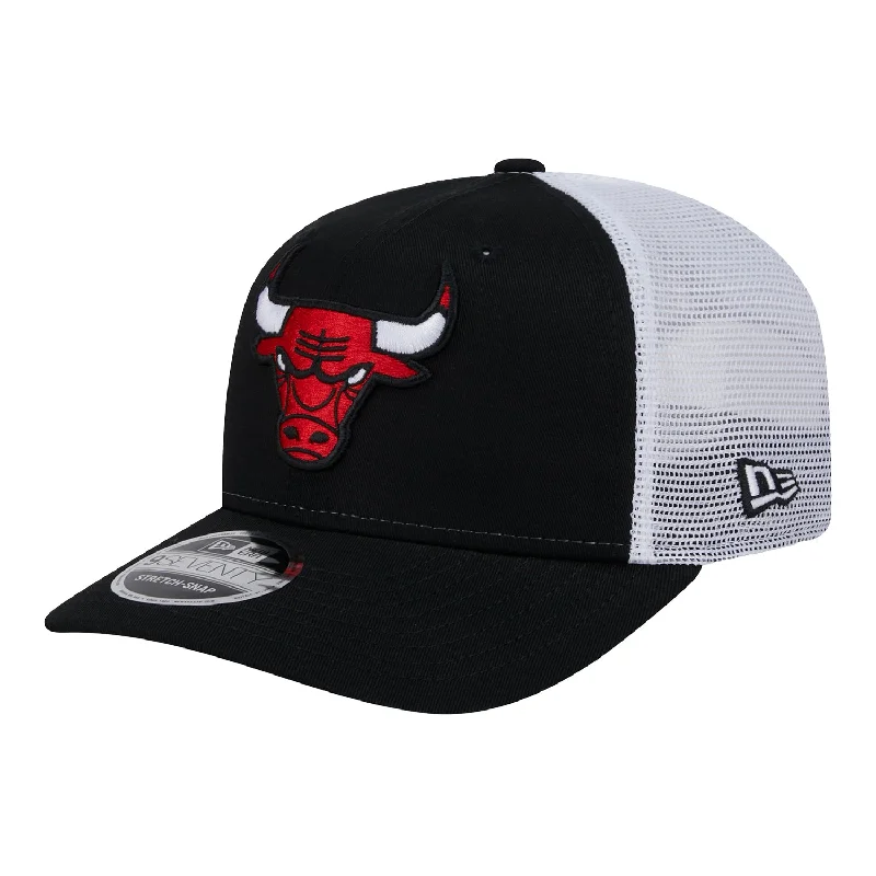 Chicago Bulls New Era 970 Stretch Core Classic Trucker Hat