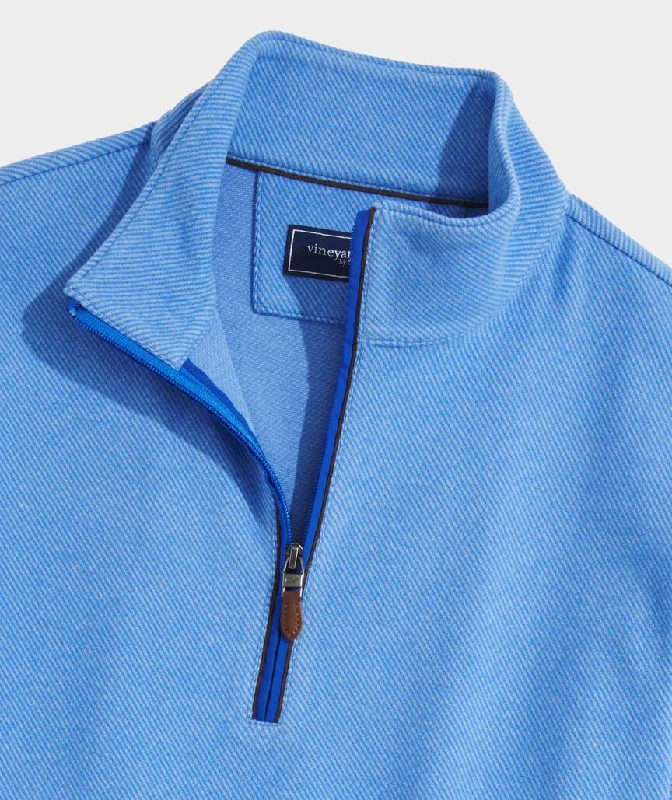 Vineyard Vines Men's Calmwater Quarter-Zip - Hull Blue