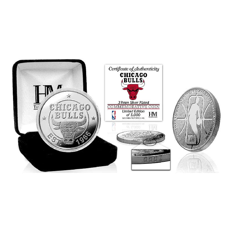 Chicago Bulls Silver Mint Coin