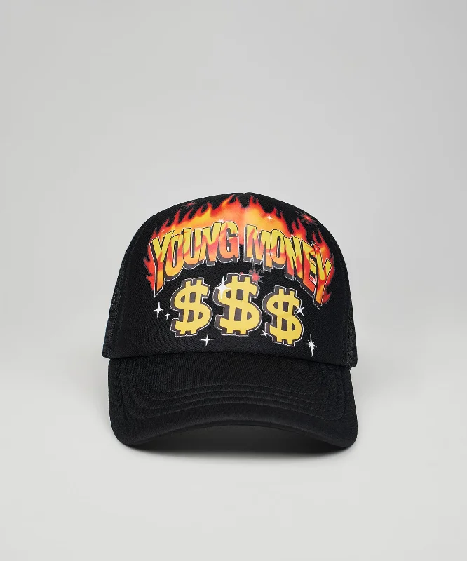 Lil Wayne Young Money Graffiti Trucker Hat