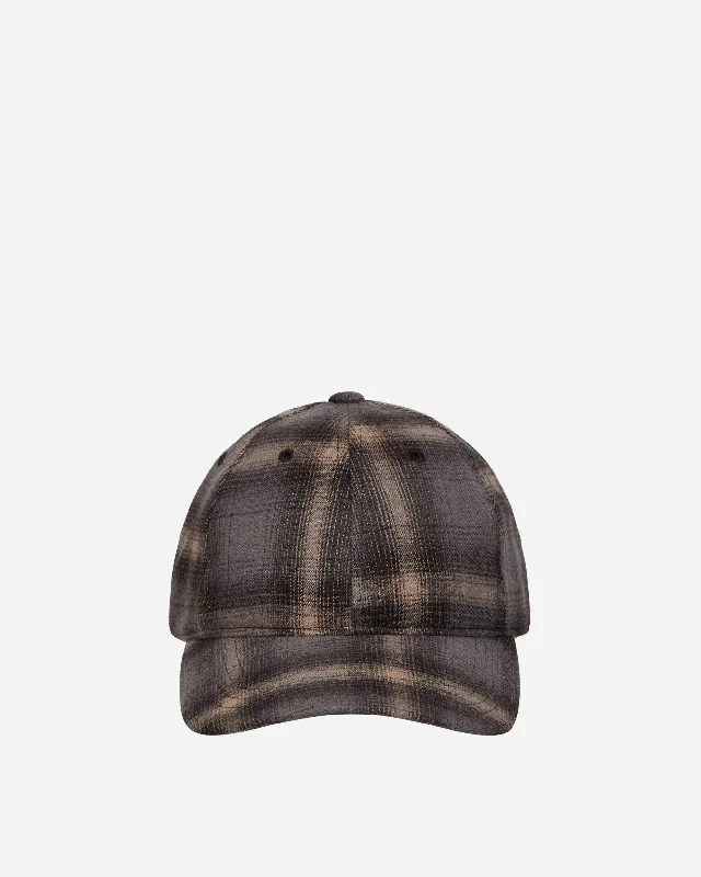 Hairy Flannel Ballcap Oyster Check