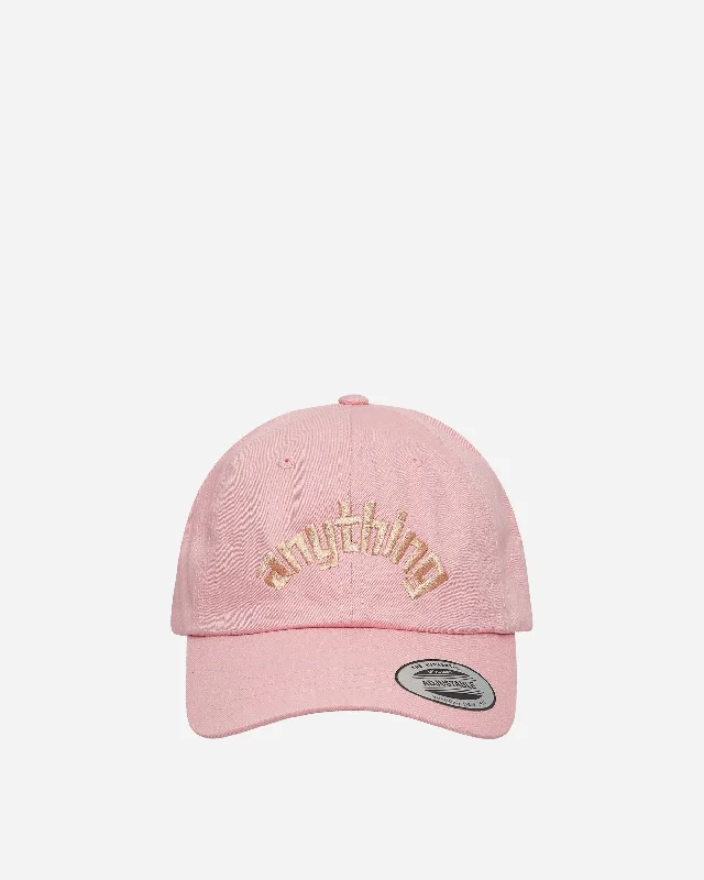 Curved Logo Dad Hat Pink