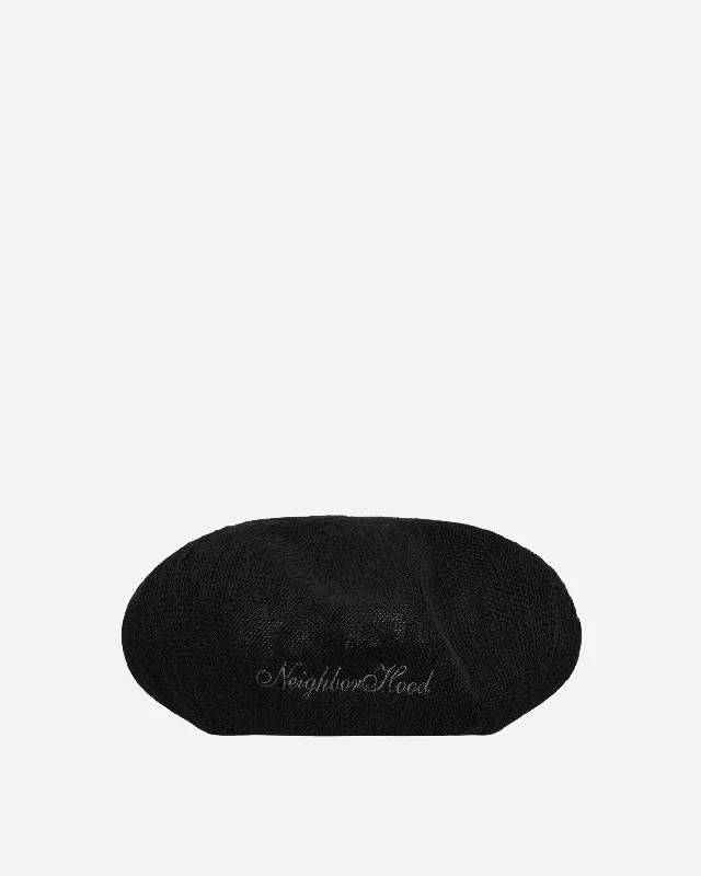 Summer Beret Black