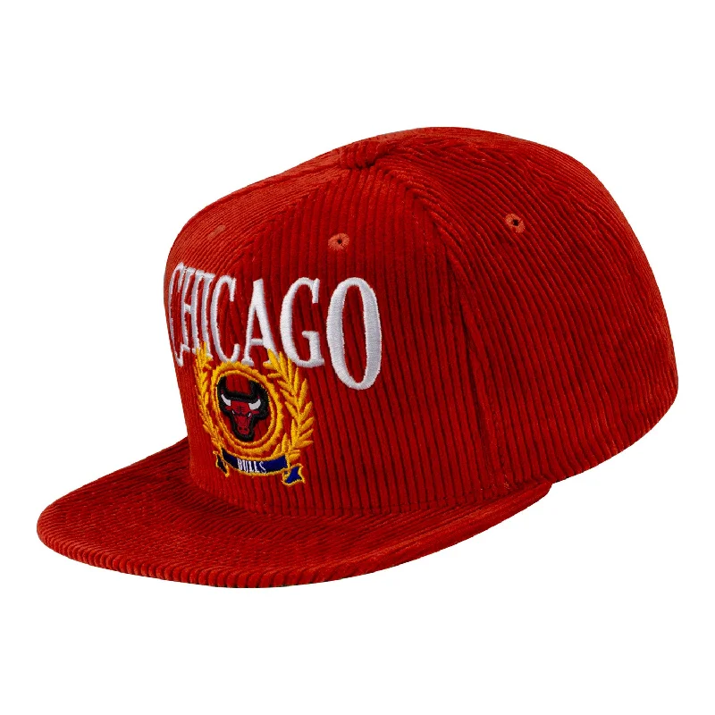 Chicago Bulls Mitchell & Ness Corduroy Snapback