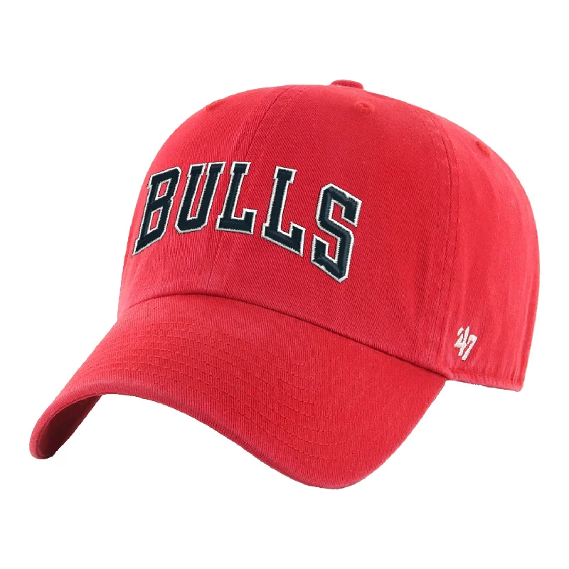 Chicago Bulls '47 Brand Clean Up Bulls Script Adjustable Hat