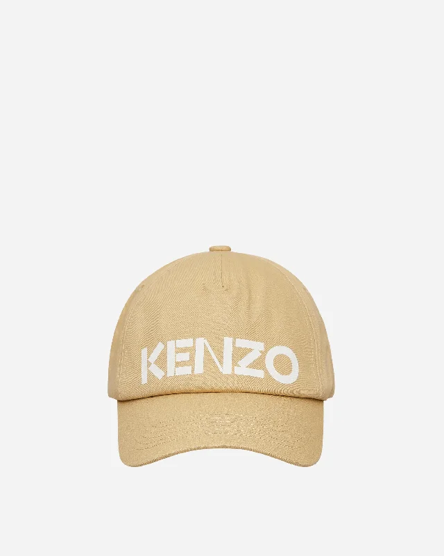 Logo Baseball Hat Beige