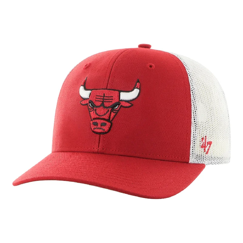 Chicago Bulls 47 Brand Mesh Trucker Hat