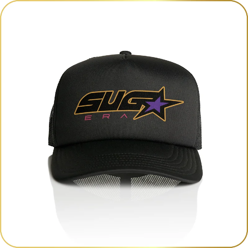 S1 Black Trucker Hat