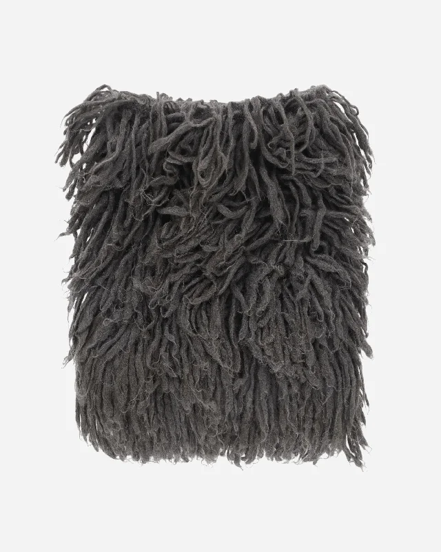 Shaggy Snood Dark Grey