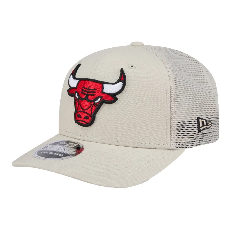 Chicago Bulls New Era 970SS Canvas Trucker Hat