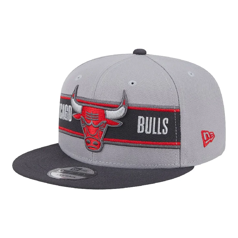 Youth Chicago Bulls New Era 2024 NBA Draft Grey Snapback