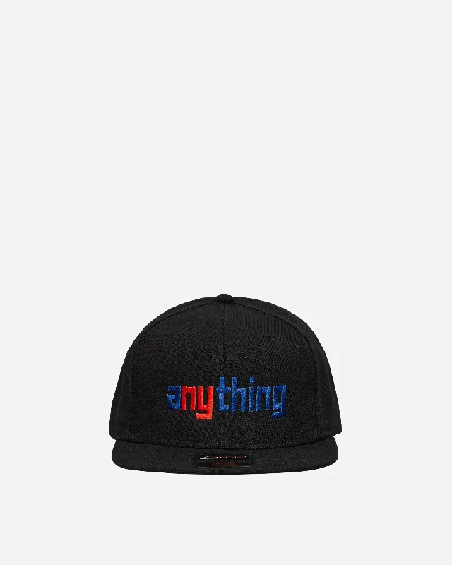 Speedball Logo Flat Brim Hat Black