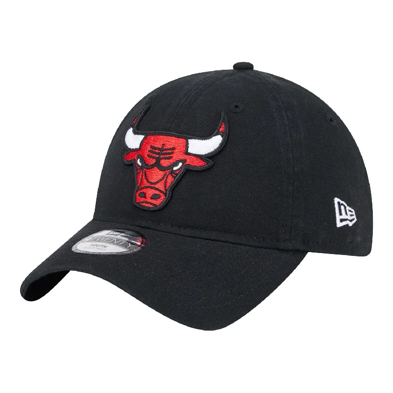 Youth Chicago Bulls New Era Core Logo Adjustable Hat