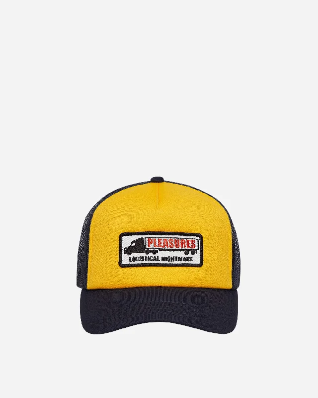 Nightmare Trucker Cap Navy / Yellow