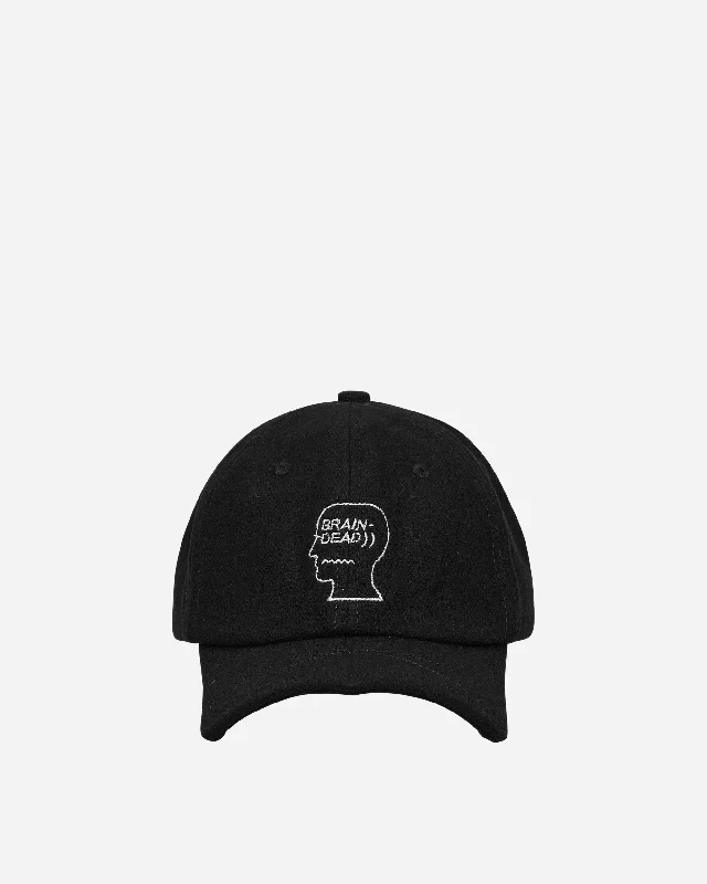 Batwing Logohead Hat Black