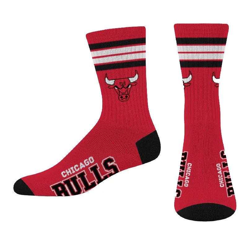 Chicago Bulls 4-Stripe Deuce Sock