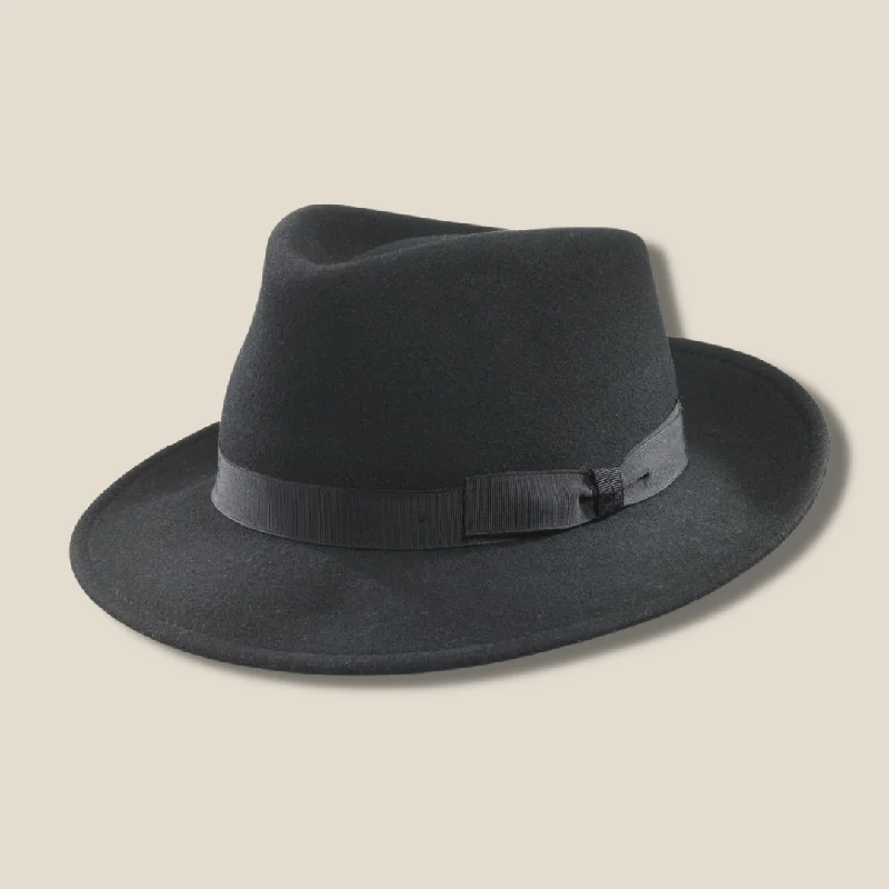 THE BELMONT -  Wool Felt Fedora SPECIAL BUY- ONLY A FEW LEFT