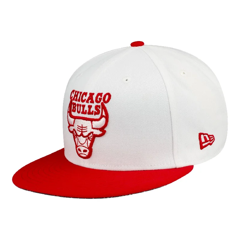 Chicago Bulls New Era Visor Print Snapback