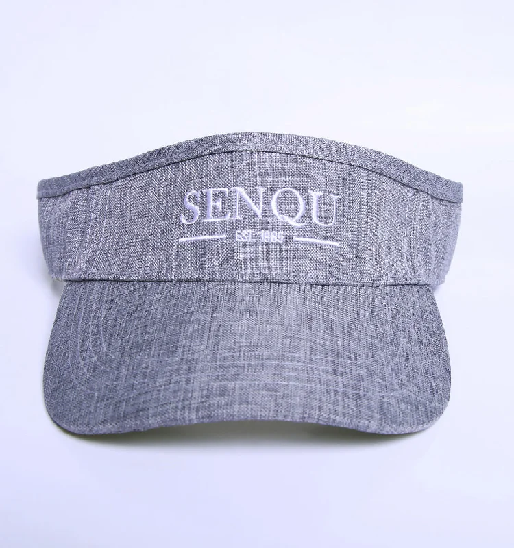 LINEN SUN VISOR - GREEN