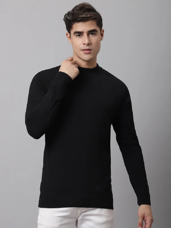 Men Black Sweater