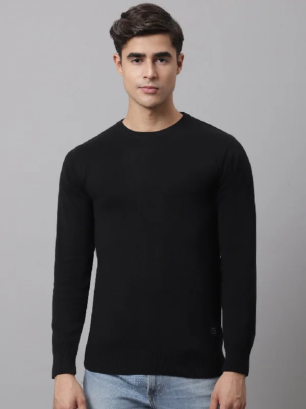 Men Black Sweater