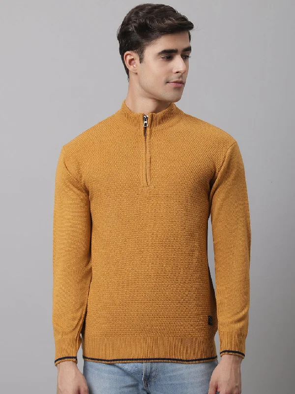 Men's Mustard Sweater