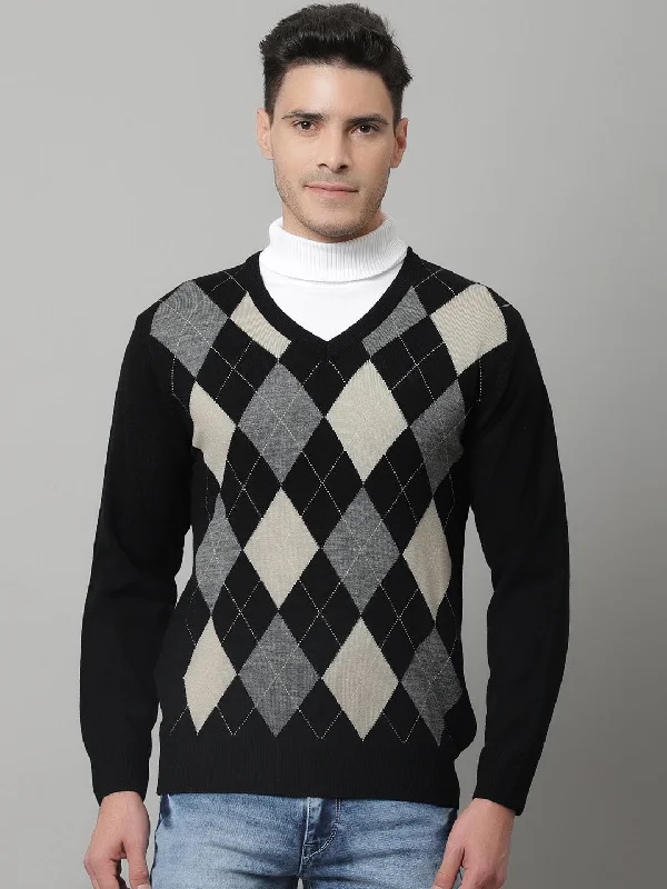 Mens Black Sweater