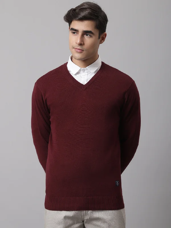 Men's Maroon Sweater