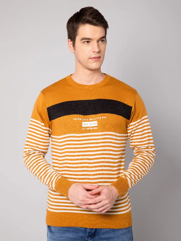 Mens Mustard Sweater