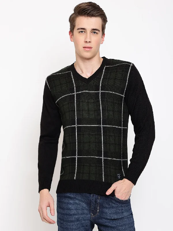 Mens Olive Sweater