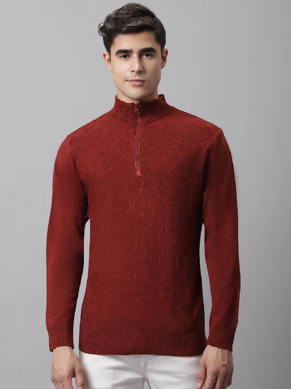 Men's Rust Sweater