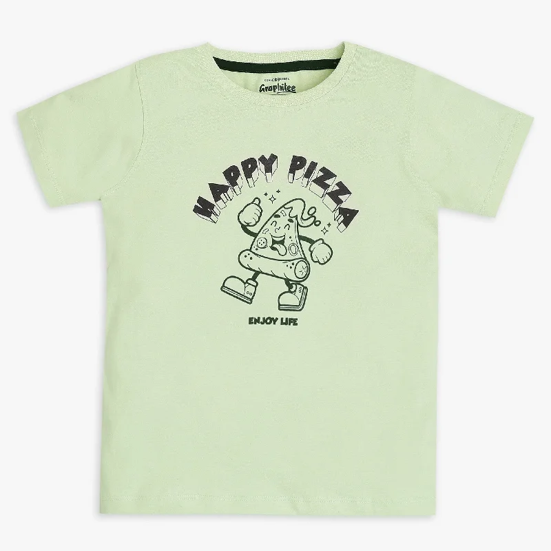 Boys Regular Fit Graphic T-Shirt