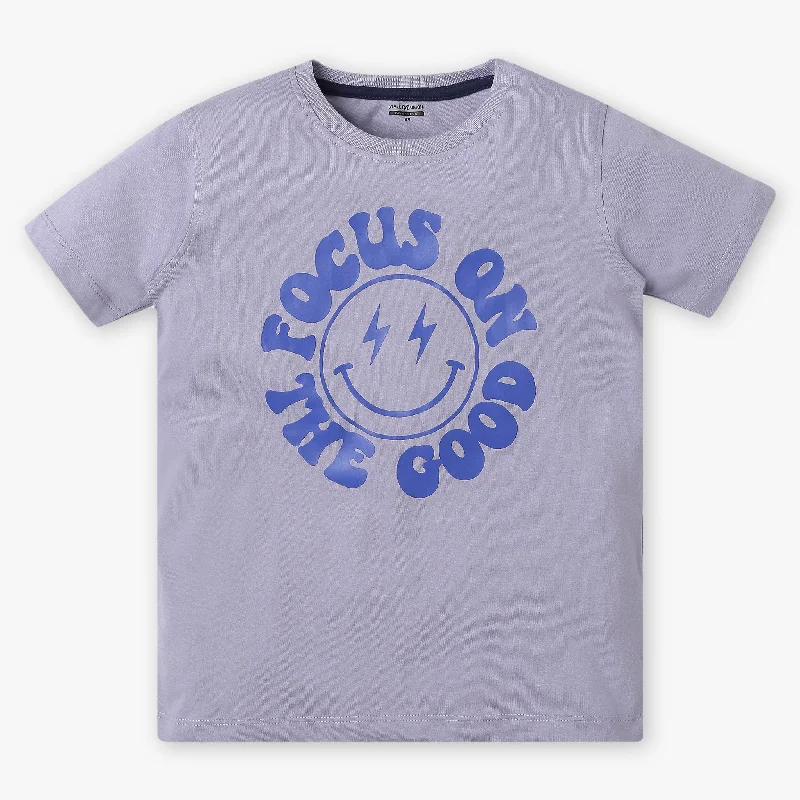 Boys Regular Fit Graphic T-Shirt