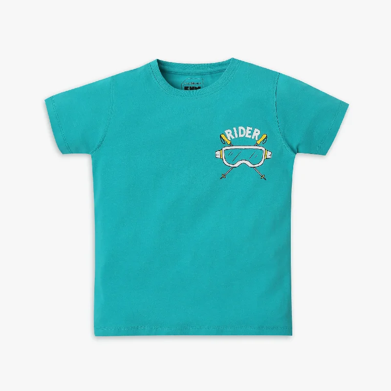 Boy's Regular Fit Graphic T-Shirt