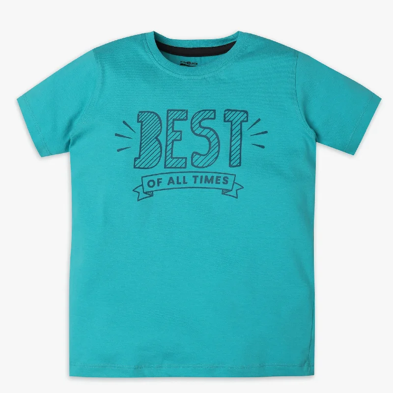 Boys Regular Fit Graphic T-Shirt