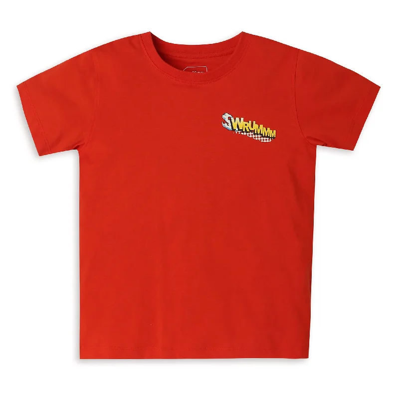 Boys Regular Fit Printed T-Shirt