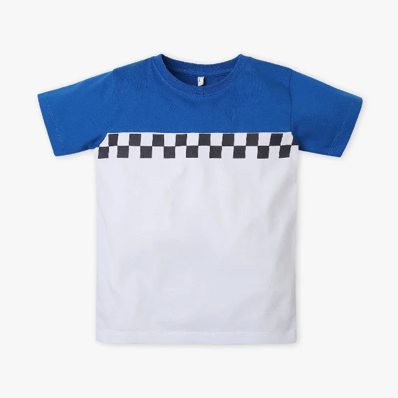 Boy's Regular Fit Solid T-Shirt