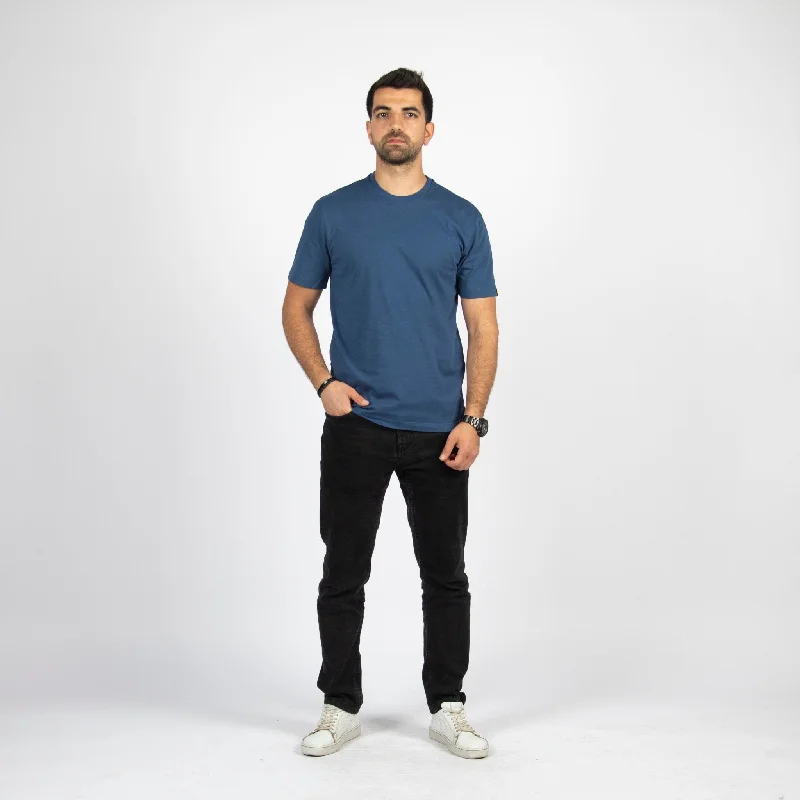 Burnt Navy Blue | Basic Cut T-shirt